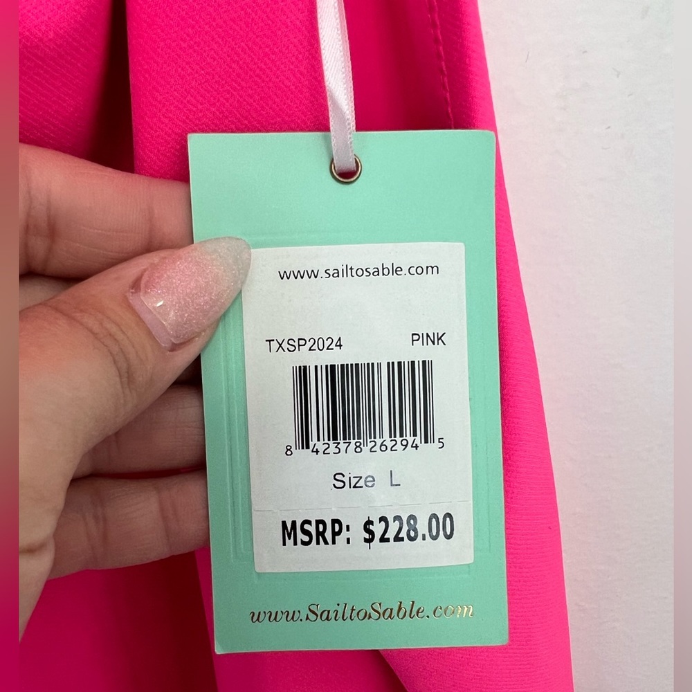 NWT Sail to Sable women Hot Pink - Picture 8 of 12